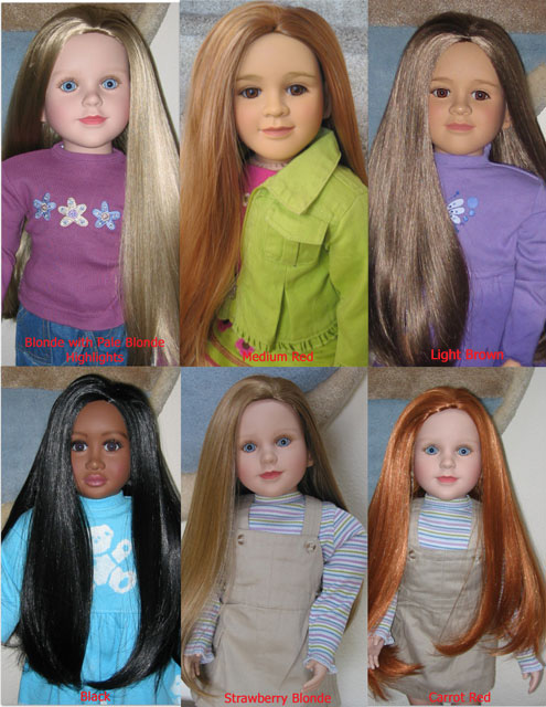 Majesty Wig for 23 My Twinn dolls
